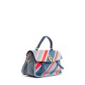 Gracey Striped Satchel