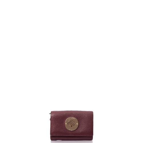 Mulberry Wallet in Oxblood, Leather Handbag Clinic