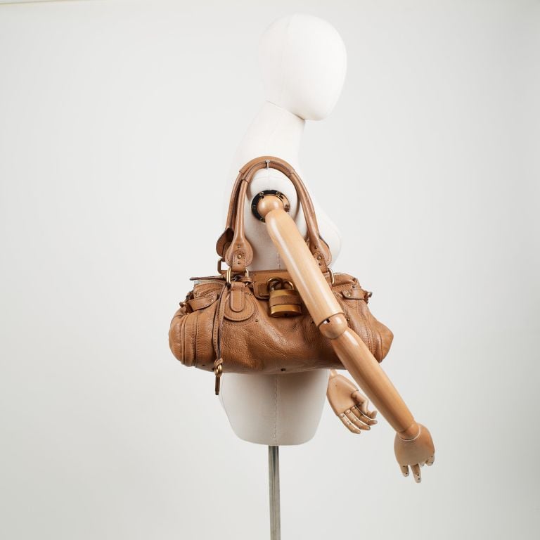 Chloe Paddington in Brown, Calfskin Leather | Handbag Clinic