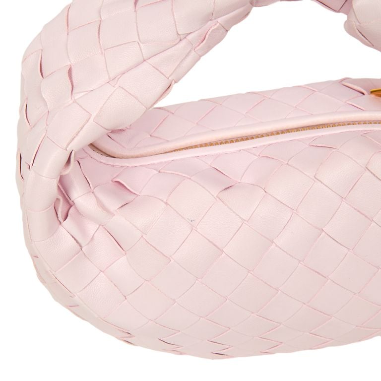 【関税込み】Bottega Veneta ピンク Teen Jodie バッグ Bottega Veneta Pink Teen Jodie Bag Bottega Veneta