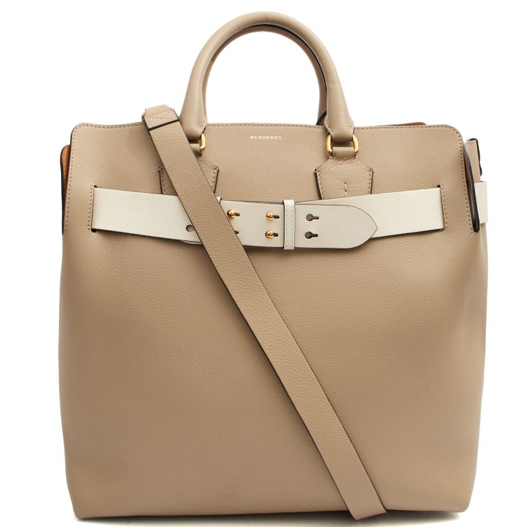 Burberry Belt Bag Large in Grey, Leather Handbag Clinic