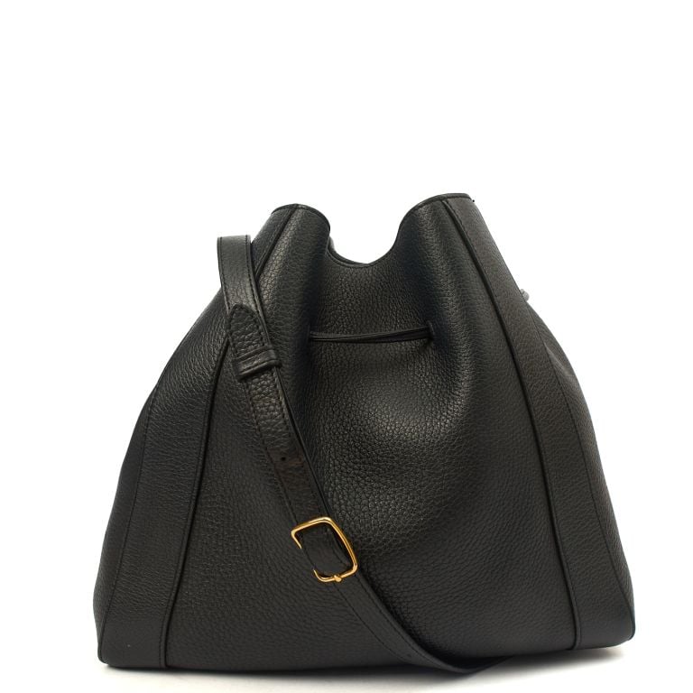 Mulberry Millie Tote in Black Forest, Calfskin Leather