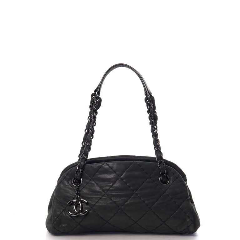 Chanel Mademoiselle Bowling Bag Small Handbag Clinic
