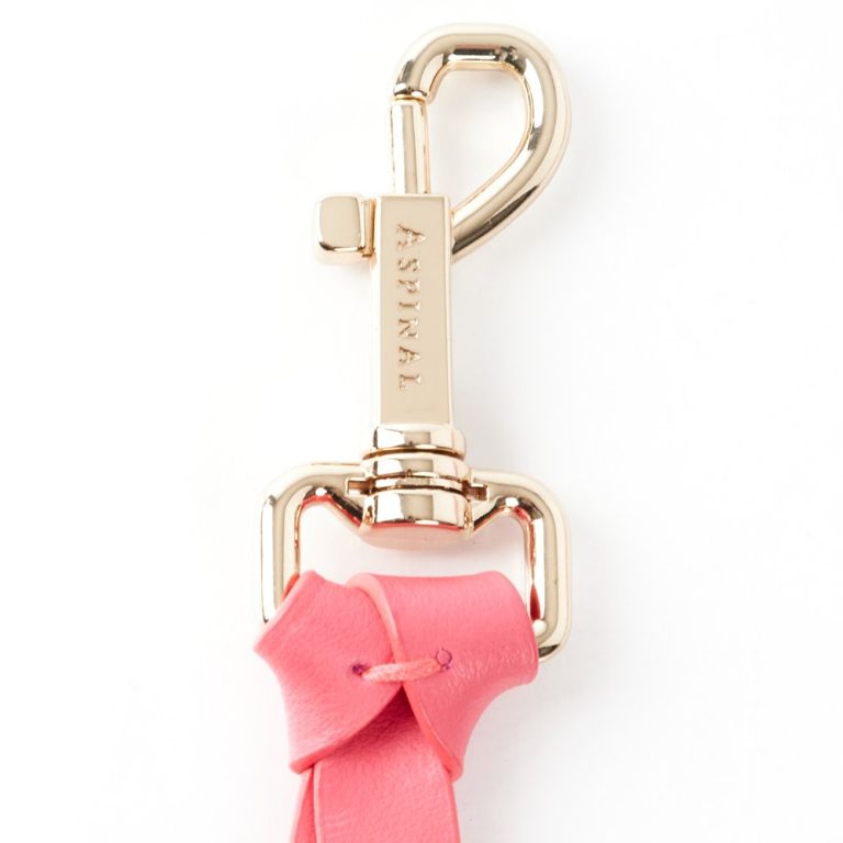 Aspinal of London Key Ring in Pink | Handbag Clinic