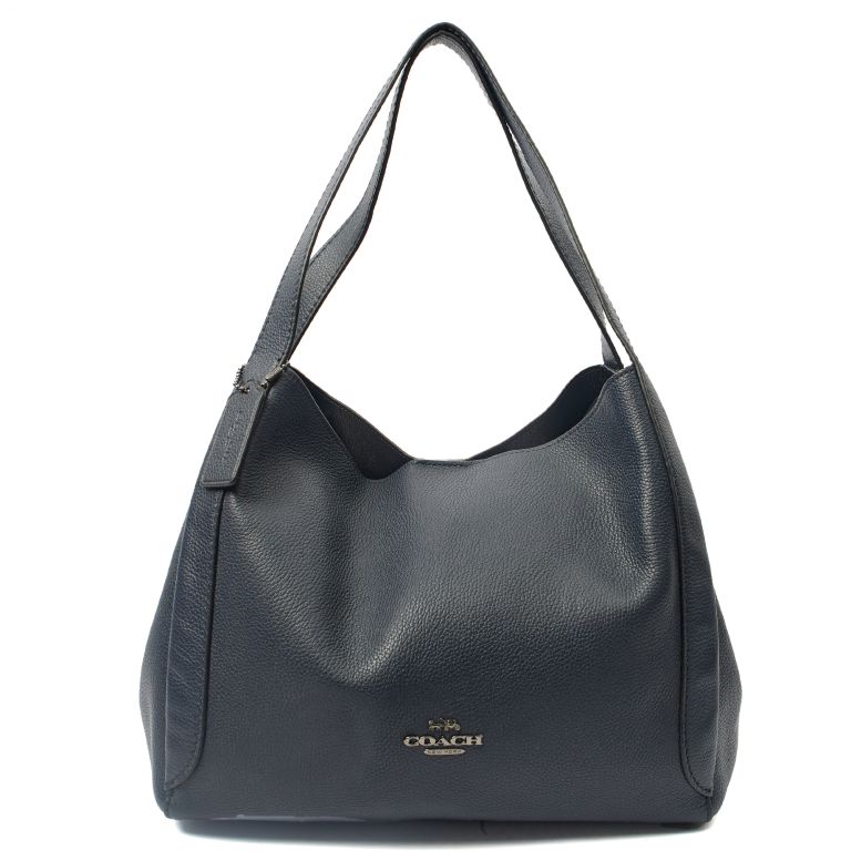 Coach Hadley Hobo in Black, Leather Handbag Clinic - Main Image