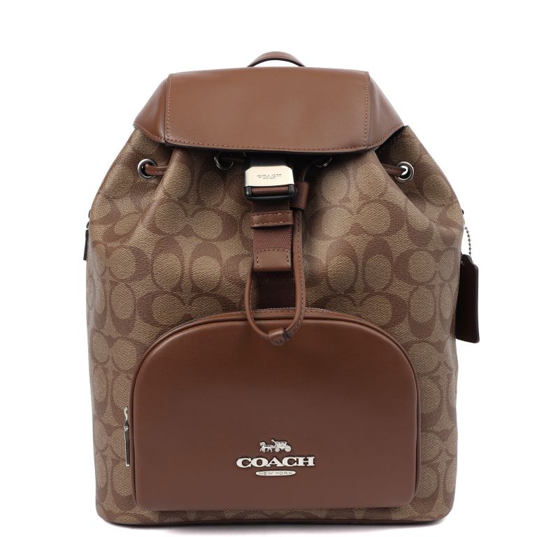 Coach Court Backpack in Brown, Leather Handbag Clinic