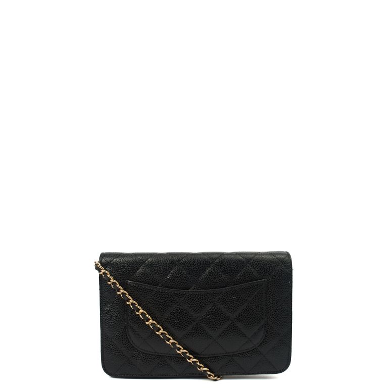 関税込み】Wallet On Chain - Rabanne - Leather - Black 関税込み】Wallet On Chain - Rabanne - Leather - Black