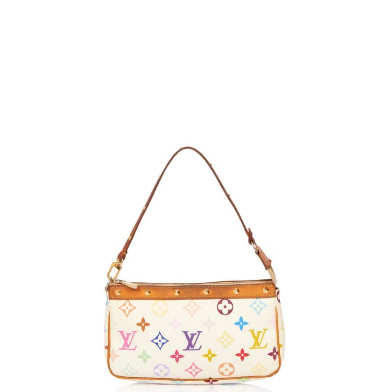 Louis Vuitton Mini Pochette Accessories in Multicoloured Monogram