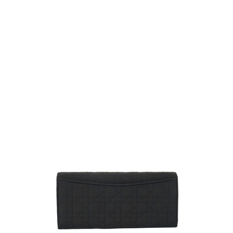 Christian Dior Wallet in Navy, Fabric | Handbag Clinic