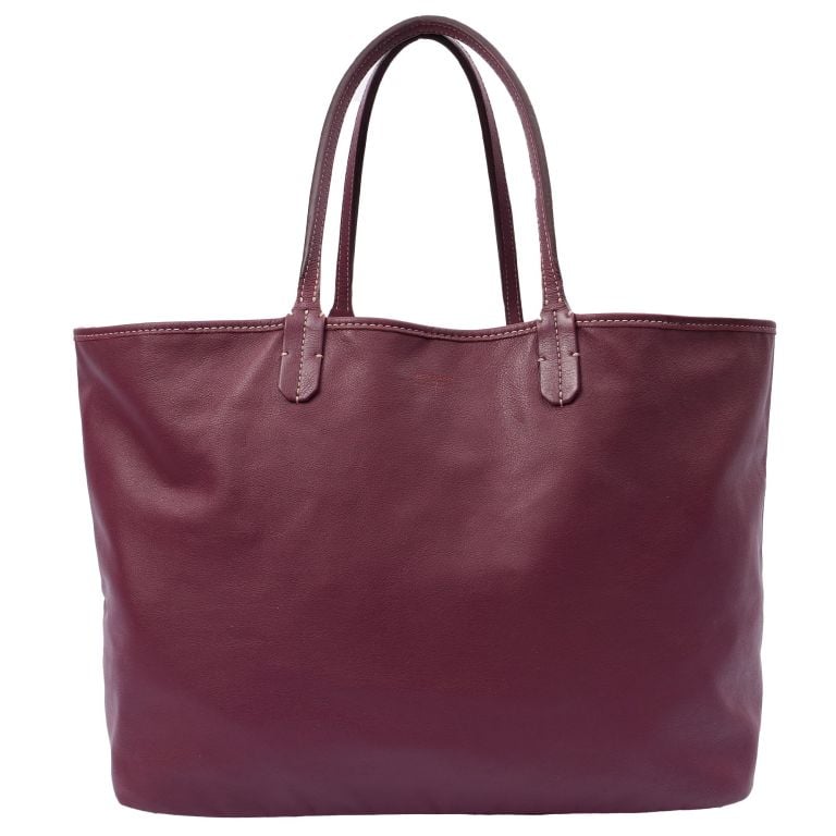 Goyard Anjou PM in Burgundy, Leather Handbag Clinic