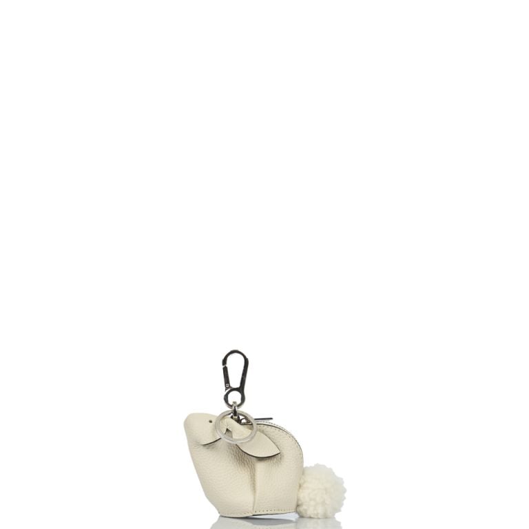 Loewe Bunny Charm in Neutral, Leather | Handbag Clinic