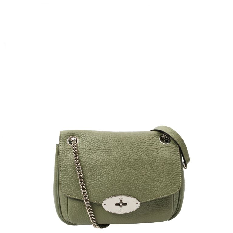 Mulberry Darley Shoulder Bag in Cambridge Green, Leather