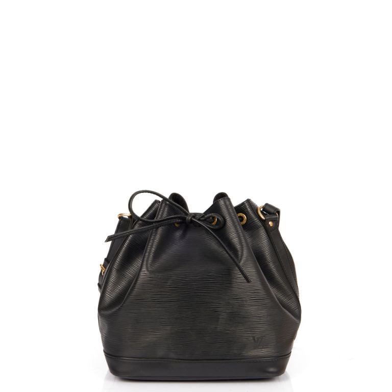 Louis Vuitton Noe BB in Black, Epi Leather Handbag Clinic