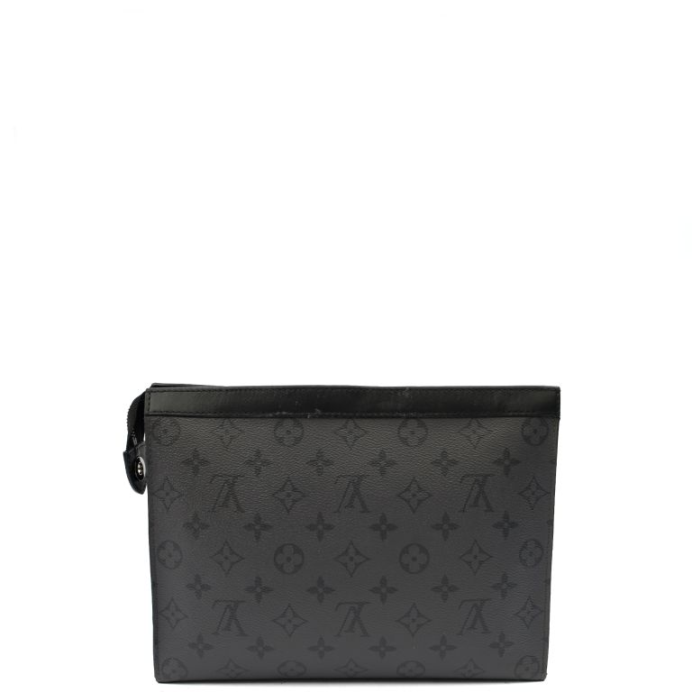 Louis Vuitton Pochette Voyage - MM in Monogram Eclipse, Canvas | Handbag  Clinic