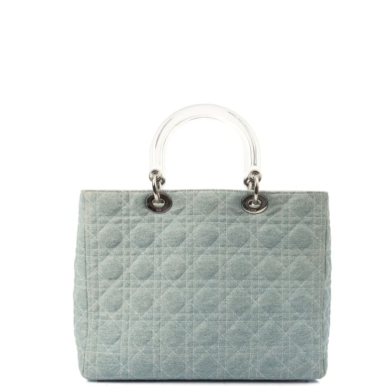 lady dior denim bag