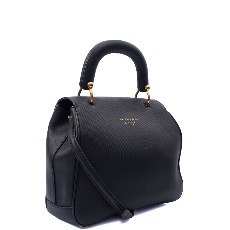 Leather Bag Dk88 Bag Burberry Burberry DK 88 Medium In Black