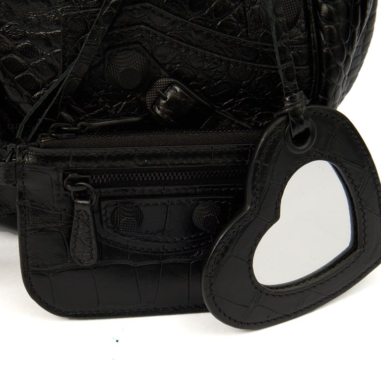 Balenciaga Le Cagole Medium in Black, Leather | Handbag Clinic