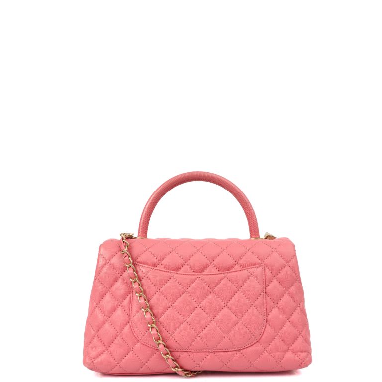 Chanel **LIMITED TIME PRICE** Coco Top Handle in Pink, Caviar