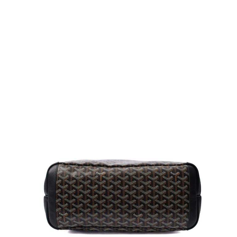 Goyard Artois Tote MM in Black, Leather Handbag Clinic