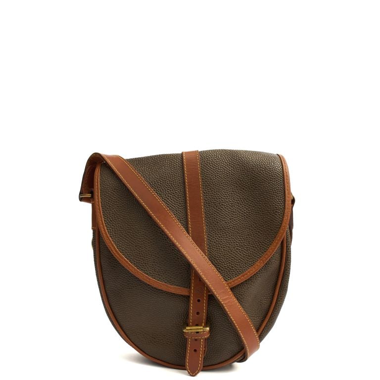Mulberry Vintage Shoulder Bag in Green, Scotchgrain Handbag Clinic