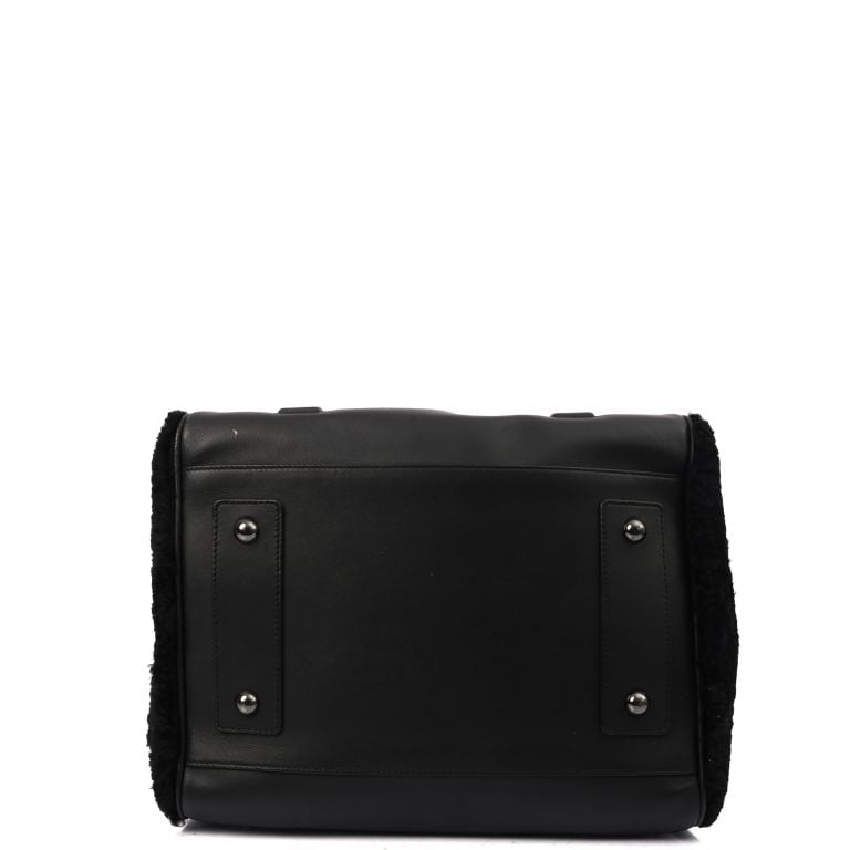 Mulberry Maisie Clipper in Black, Calfskin Leather Handbag Clinic