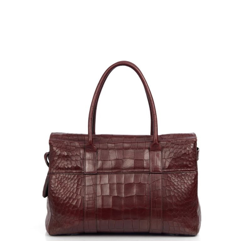 Mulberry Oxblood Mulberry Bayswater Heritage Bag Mulberry