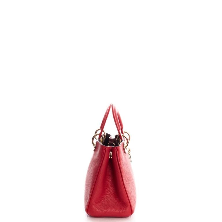 Calfskin Diorissimo Mini in Red