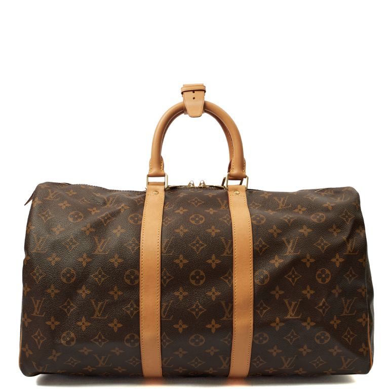 Louis Vuitton Keepall 45 in Monogram, Canvas Handbag Clinic