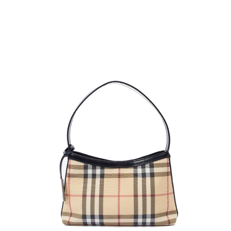 Burberry Shoulder Bag in Nova Check, Leather | Handbag Clinic