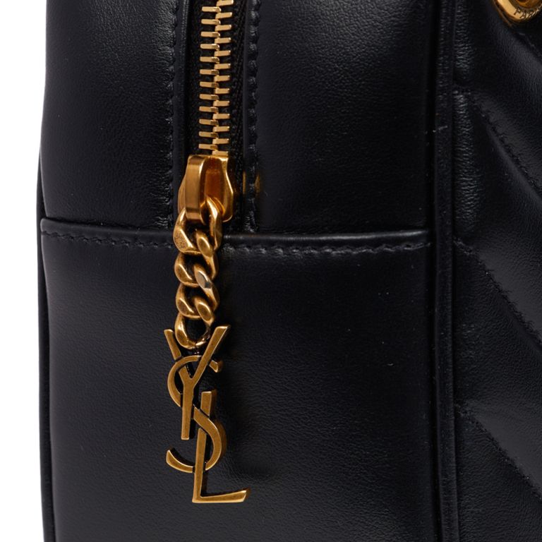 Saint Laurent Joan Shoulder Bag in Black Handbag Clinic