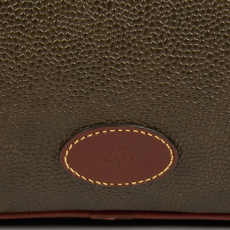 Mulberry Briefcase in Green, Scotchgrain Handbag Clinic