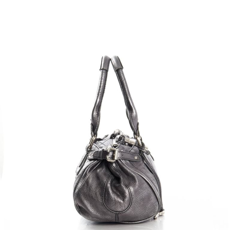Chloe Paddington in Silver | Handbag Clinic