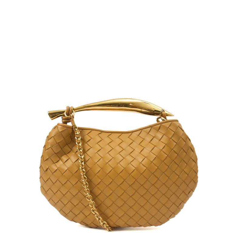 Bottega Veneta Sardine Small in Brown, Intrecciato Nappa