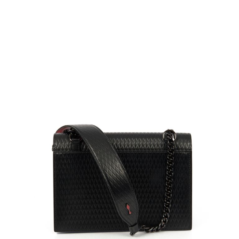 Christian Louboutin Elisa - Large in Black, Leather | Handbag Clinic