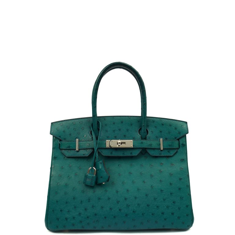Ostrich Leather Lime Green Birkin Bag Price Hermes Birkin 30 In