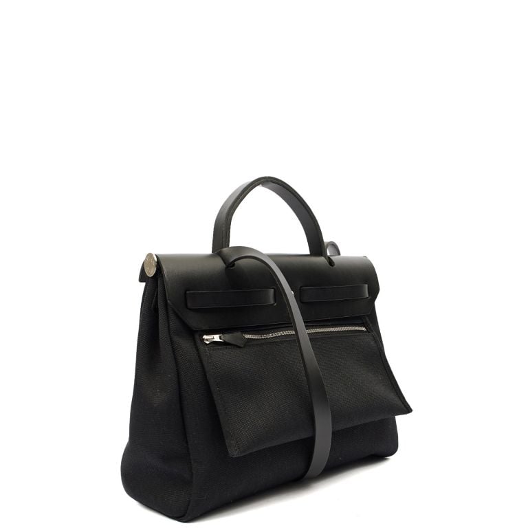 hermes herbag black