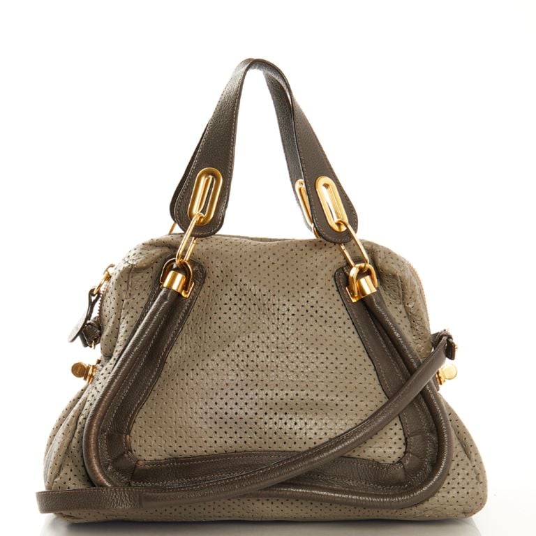Chloe Paraty - Medium in Grey | Handbag Clinic