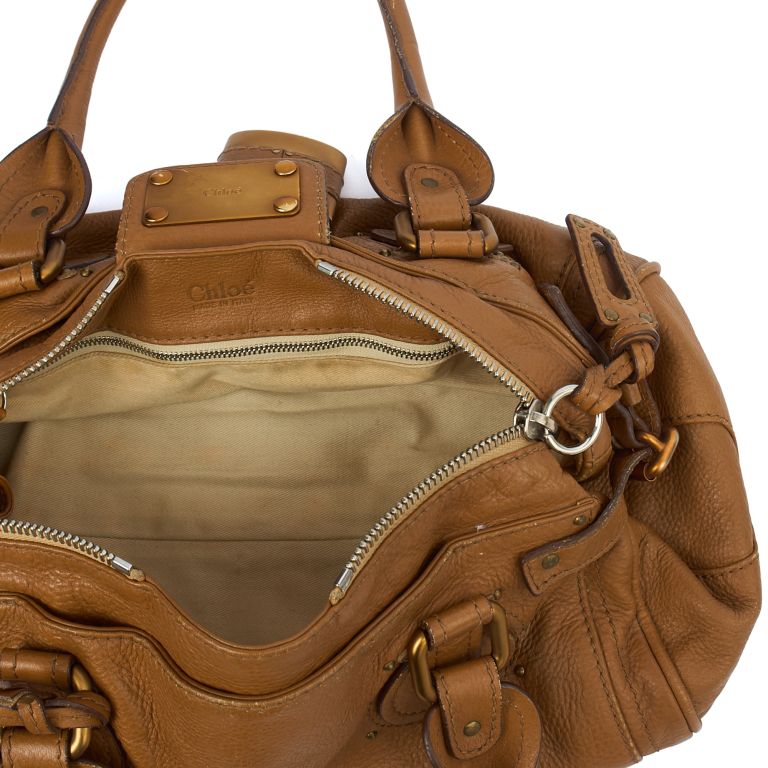Chloe Paddington in Brown, Calfskin Leather | Handbag Clinic