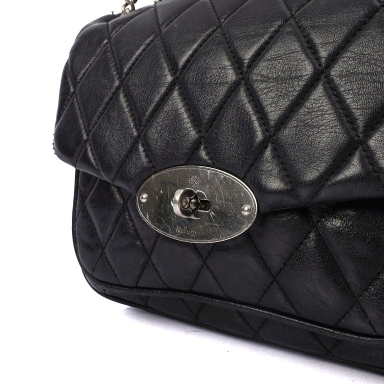 Mulberry Darley Shoulder Bag in Black, Leather | Handbag Clinic