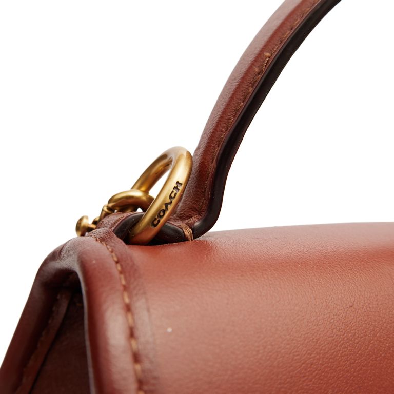 Coach **LIMITED TIME PRICE**Turnlock Tote in Brown, Leather