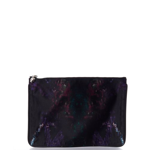 Alexander McQueen Skull Four-Ring Flat Pouch - SeaChange