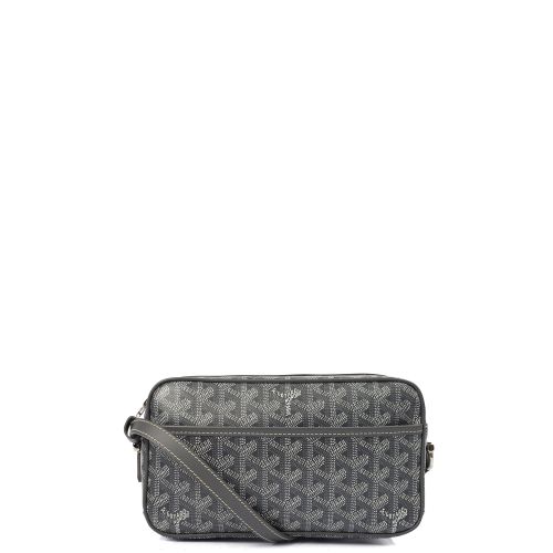 Goyard Cap Vert in Grey, Leather Handbag Clinic