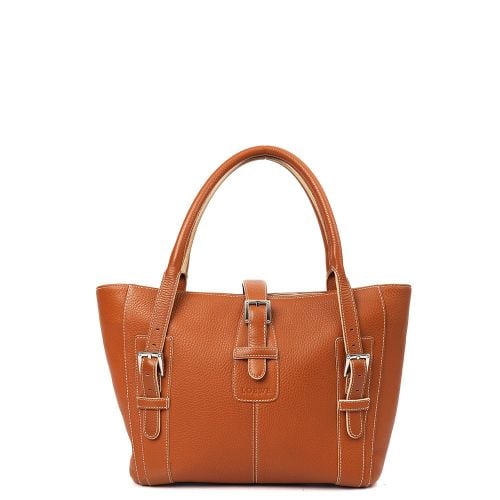 Loewe Senda in Brown, Leather Handbag Clinic