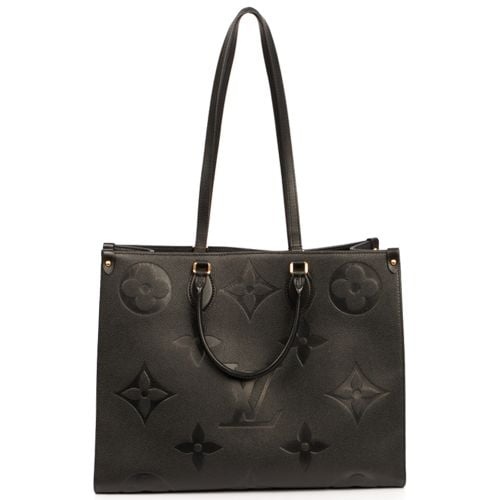 Louis Vuitton On The Go GM in Black, Leather Handbag Clinic