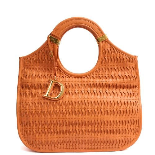 Christian Dior Diorita in Orange, Leather Handbag Clinic