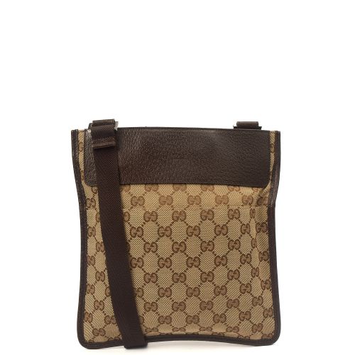 Gucci Messenger in Brown, GG Supreme Canvas Handbag Clinic