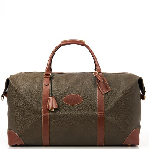 Mulberry Scotchgrain Clipper Holdall Handbag Clinic