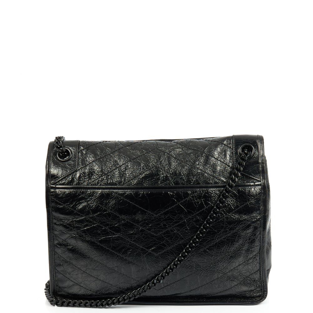 Niki - Medium in Black, Calfskin Leather 4