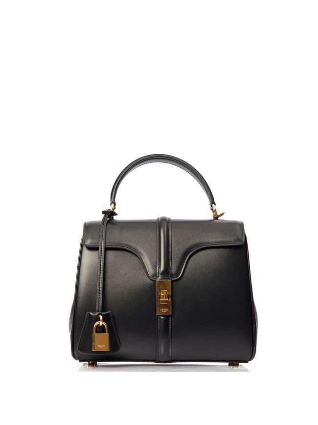 Celine 16 bag - Small in Black, Leather | Handbag Clinic