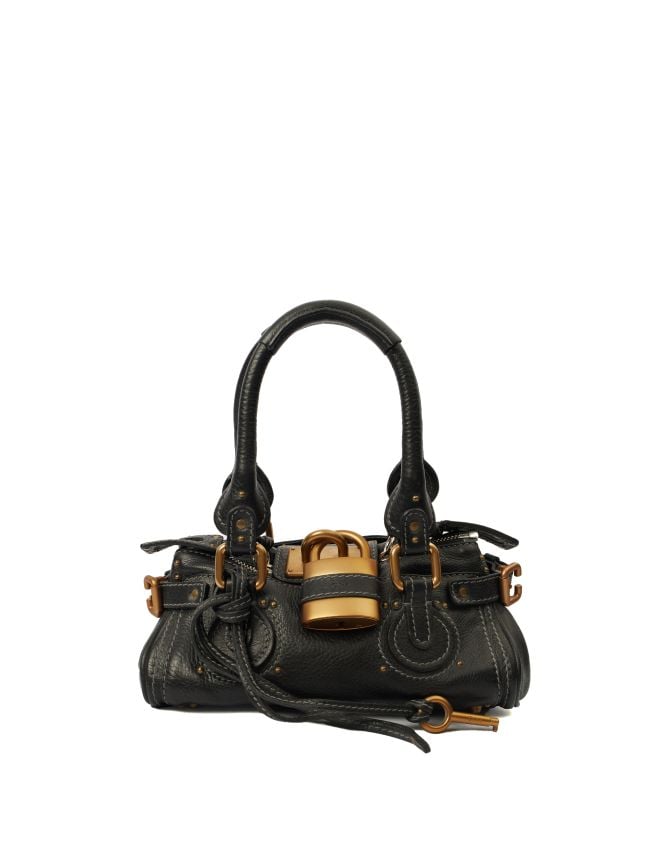 Chloe Paddington - Mini in Black, Calfskin Leather | Handbag Clinic